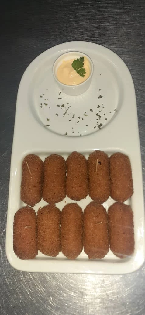 Croquetas de Chorizo's foto | Café Crystal |  BizneCubano