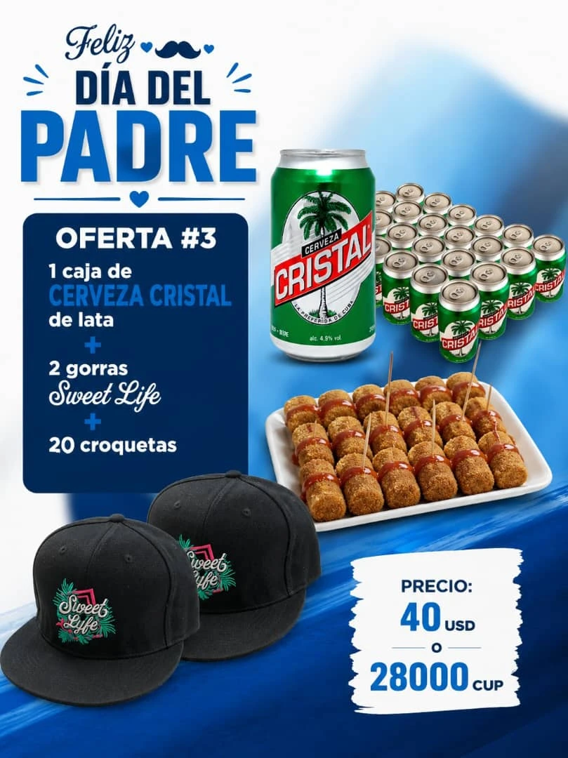 OFERTA 3 DIA DE LOS PADRES's foto | Café Crystal |  BizneCubano