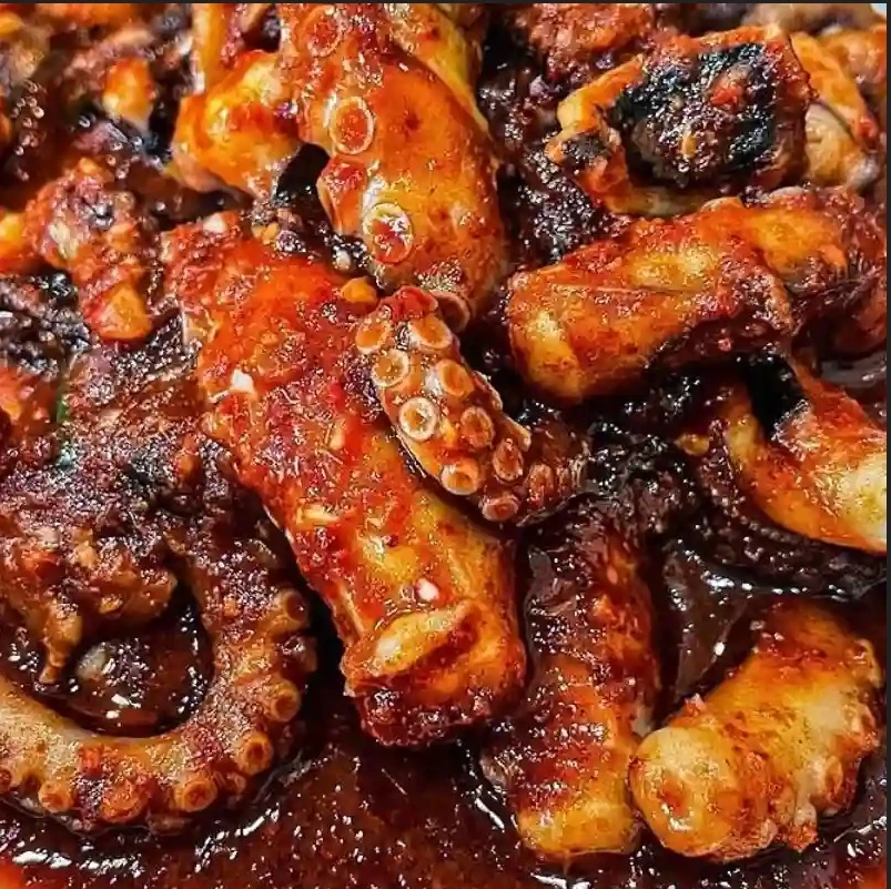 ENCHILADO DE PULPO's foto | Café Crystal |  BizneCubano