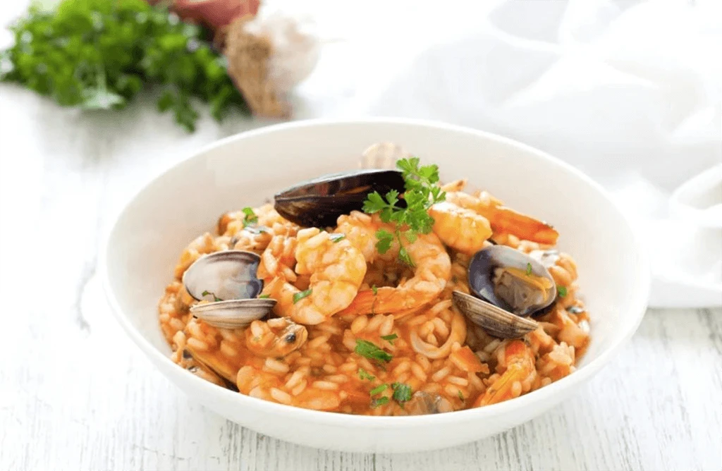 Risotto frutti di mare's foto | Café Crystal |  BizneCubano