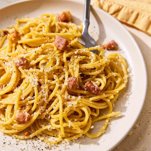 Espagueti Carbonara's foto | Café Crystal |  BizneCubano